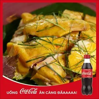 Hình ảnh Combo gà luộc 1/2 con + Coca