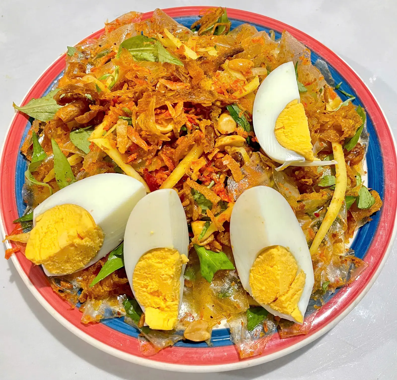 Hình ảnh Bánh Tráng Trộn Phơi Sương (TRỨNG GÀ)
