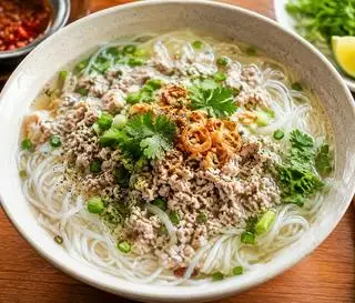 Hình ảnh Hủ tiếu thịt bằm 