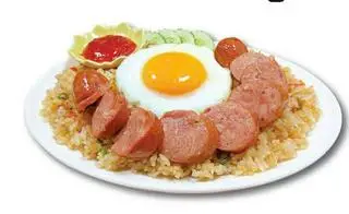 Hình ảnh Cơm xúc xích 