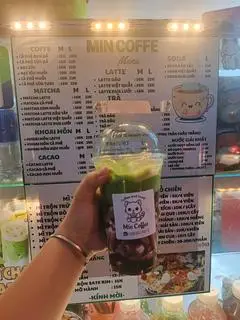 Hình ảnh Matcha latte việt quất