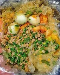 Hình ảnh Bánh tráng mỡ hành+Sì Ting