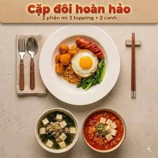 Hình ảnh MÌ TRỘN CẶP ĐÔI HOÀN HẢO