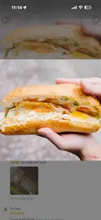 Hình ảnh Bánh mì ốp la