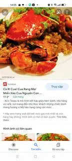 Hình ảnh CUA THỊT SỐT BƠ TỎI 600g