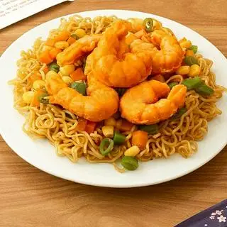 Hình ảnh Mì trộn tôm Ongon