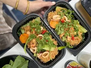 Hình ảnh mì xào hải sản 