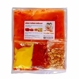 Hình ảnh Bánh tráng chấm bơ