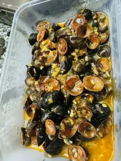 Hình ảnh Ôc dừa xào bơ