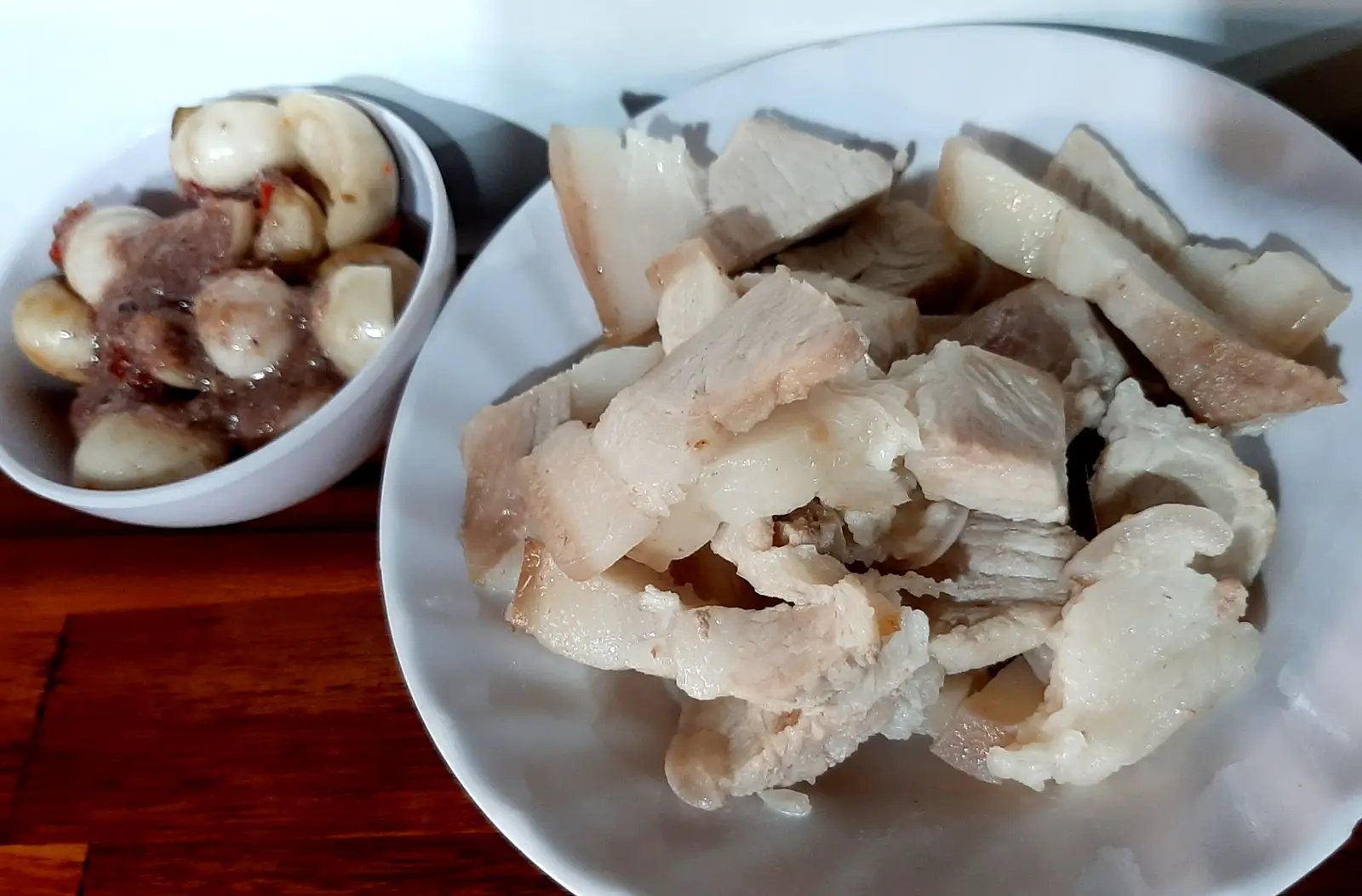 Hình ảnh Cơm Thịt luộc Cà Pháo Mắm Tôm