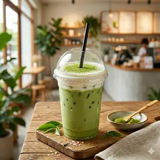Hình ảnh Matcha Latte Kem Muối