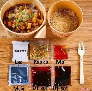 Hình ảnh Miến Chua Cay Trùng Khánh 1 Hộp) HSD 12 tháng 