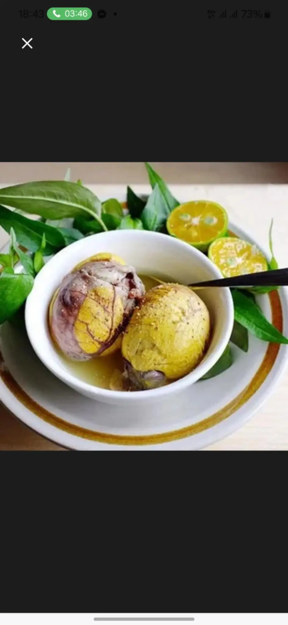 Hình ảnh Trứng Vịt Lộn Luộc 2 quả