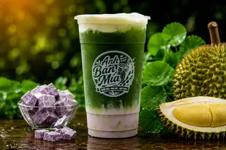 Hình ảnh Rau má khoai môn sầu riêng