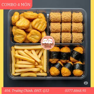 Hình ảnh Combo gà viên - nem rán - gà rong biển - khoai