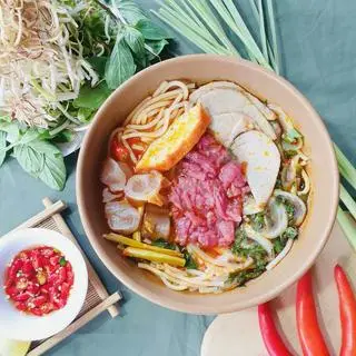 Hình ảnh Bún bò đặc biệt không giò(bù tái)