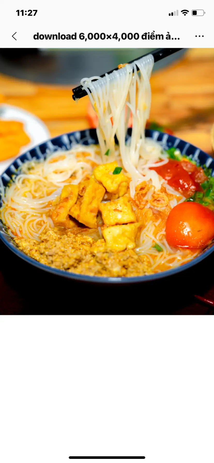 Hình ảnh Bún riêu đậu