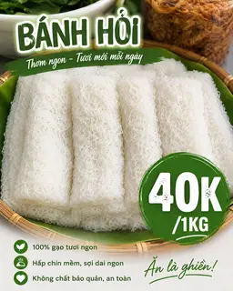 Hình ảnh 500gam bánh hỏi 