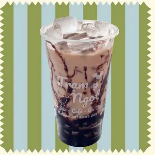 Hình ảnh Trà Sữa Sốt Choco Trân Châu Đen Size L