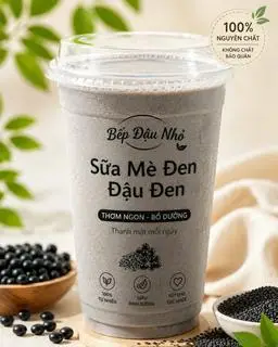 Hình ảnh Sữa Mè Đen Đậu Đen