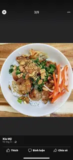 Hình ảnh bún ba rọi nướng 