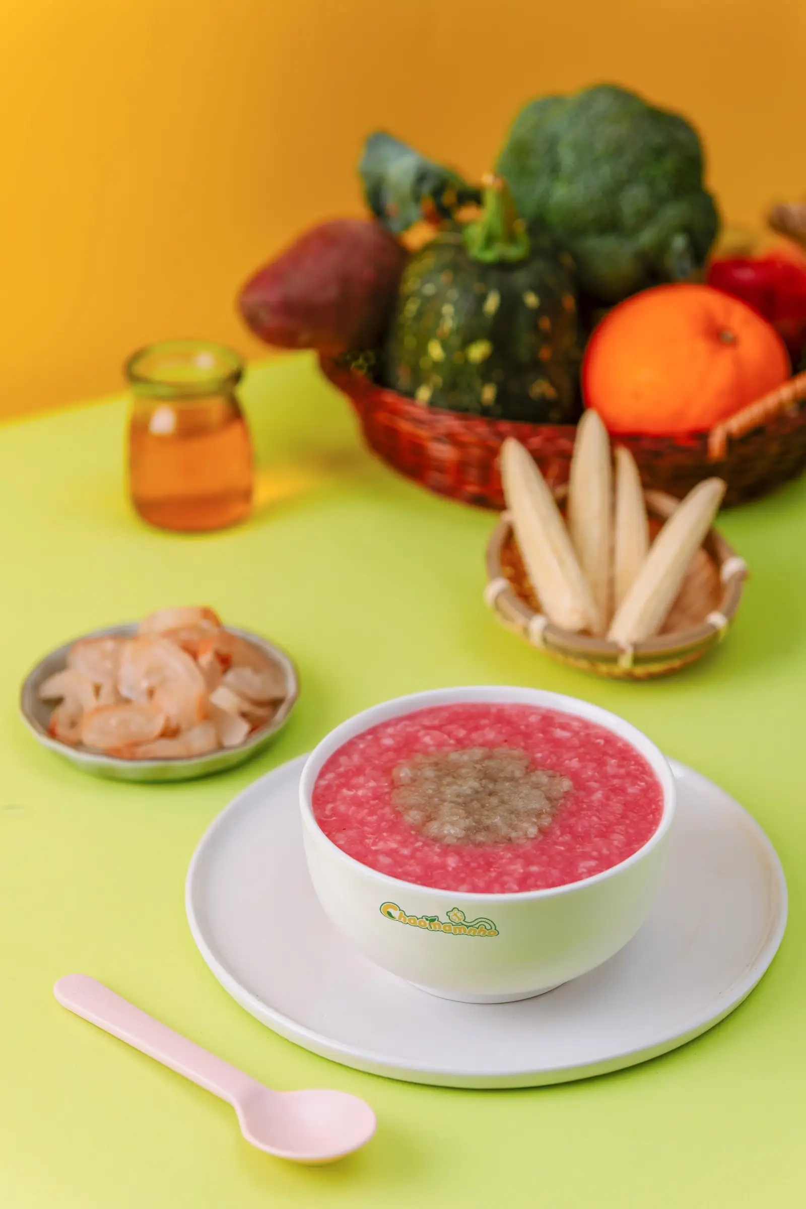 Hình ảnh Cháo Sườn hầm hạt dẻ