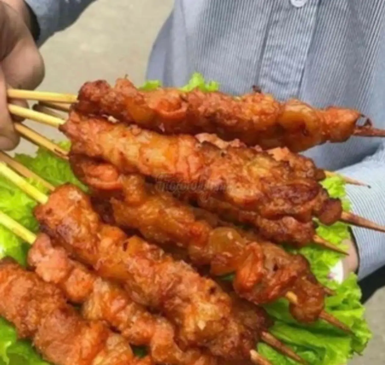 Hình ảnh Gà xiên que 2 chiếc