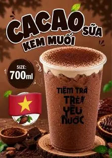 Hình ảnh Cacao sữa kem muối