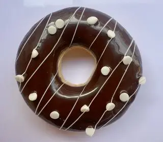 Hình ảnh Donut scl đen - nút scl trắng