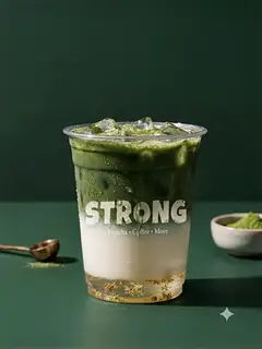 Hình ảnh Matcha quế hoa