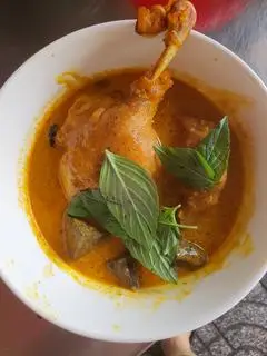 Hình ảnh Cà ri đùi vịt + lòng