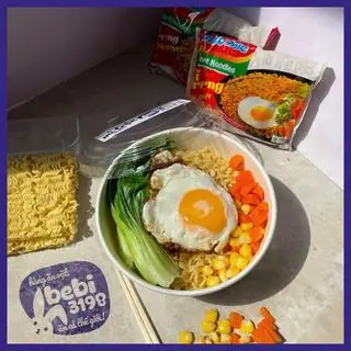 Hình ảnh Mì trộn trứng - rau
