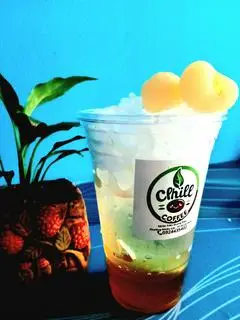 Hình ảnh Trà thạch vải, ly 500ml chỉ với