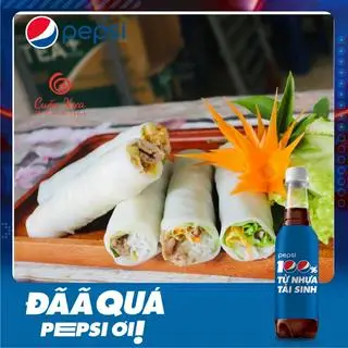 Hình ảnh Combo: Phở cuốn truyền thống + Pepsi