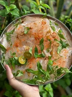 Hình ảnh [ 2 TẶNG 1 ]  bịch Bánh tráng Muối Hồng Hành Phi Rau Răm