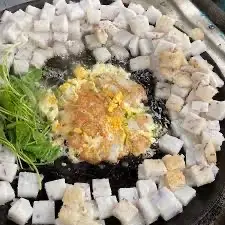 Hình ảnh Bột khoai môn + bột chiên 1 trứng