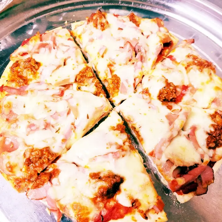Hình ảnh Pizza Beefy (size S_16cm)