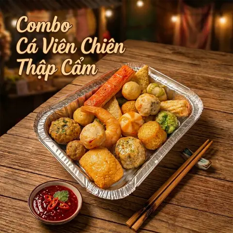 Hình ảnh Combo Cá Viên Chiên Thập Cẩm (Phần Lớn) (x2)