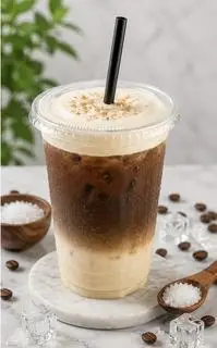 Hình ảnh Sữa chua đánh đá cafe