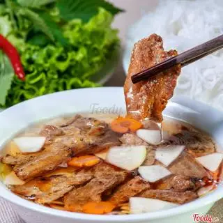Hình ảnh Bún chả thịt nướng suất to