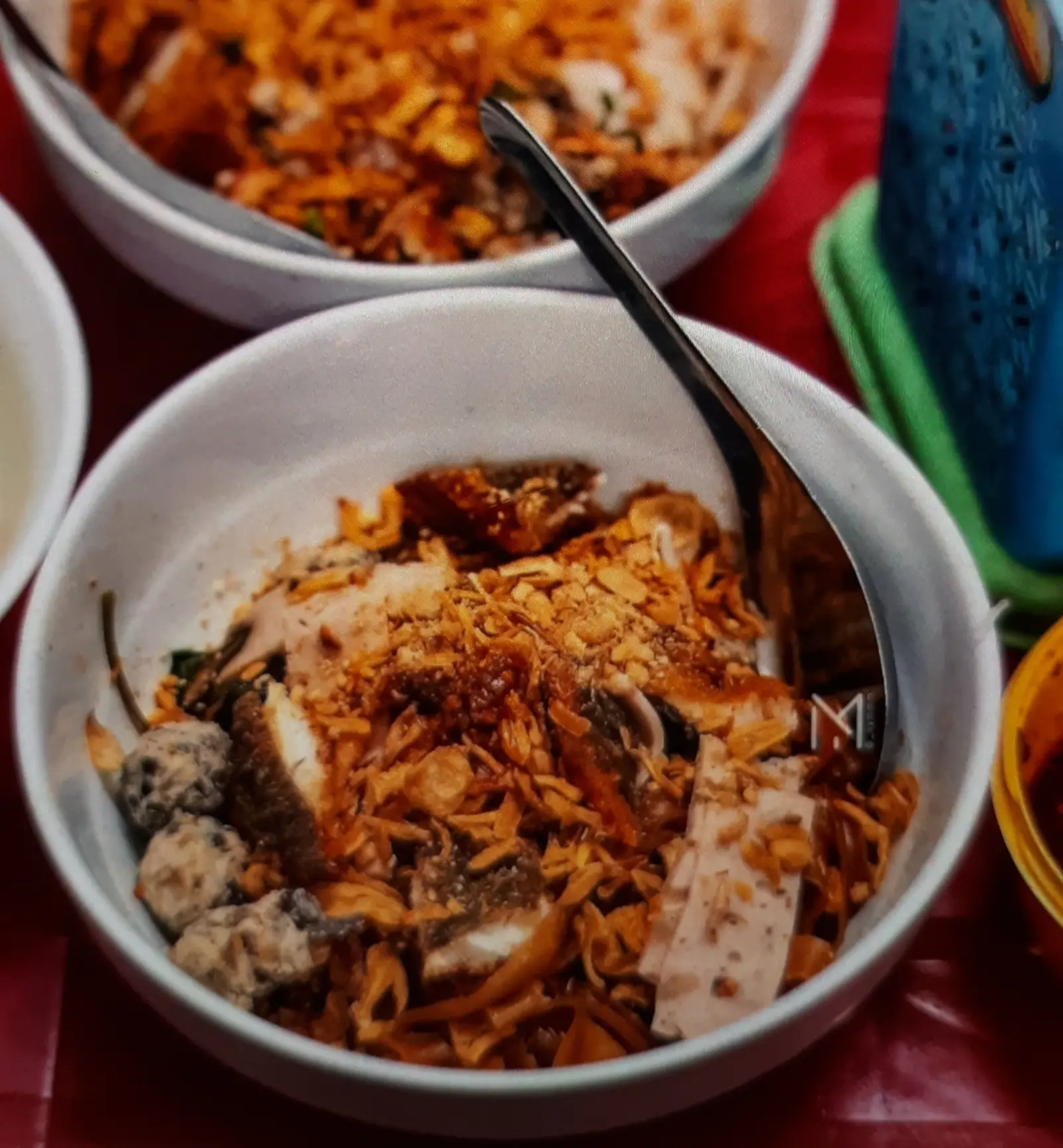 Hình ảnh Bánh  Đa  Trộn  Cá  Giò Mọc