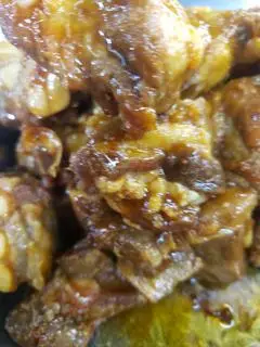 Hình ảnh sườn non gim mặn