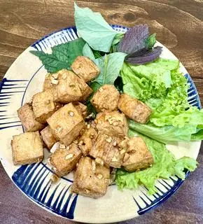 Hình ảnh Đậu Hủ Chiên Nước Mắm Chay
