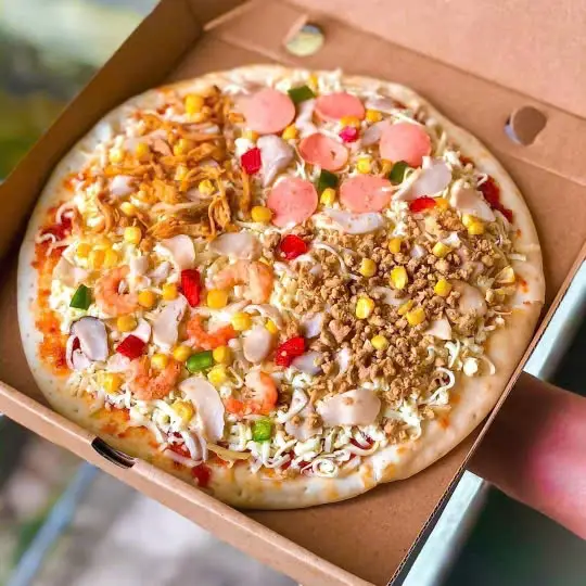 Hình ảnh Pizza Mix 4 Vị Size #24cm
