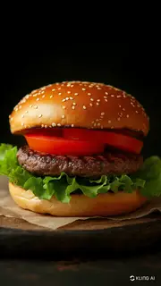 Hình ảnh Burger Bò
