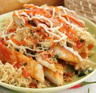 Hình ảnh Bánh mì nướng muối ớt 