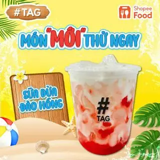 Hình ảnh Sữa dừa đào hồng