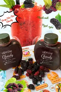 Hình ảnh Syrup Dâu Tằm Chendy 350ml