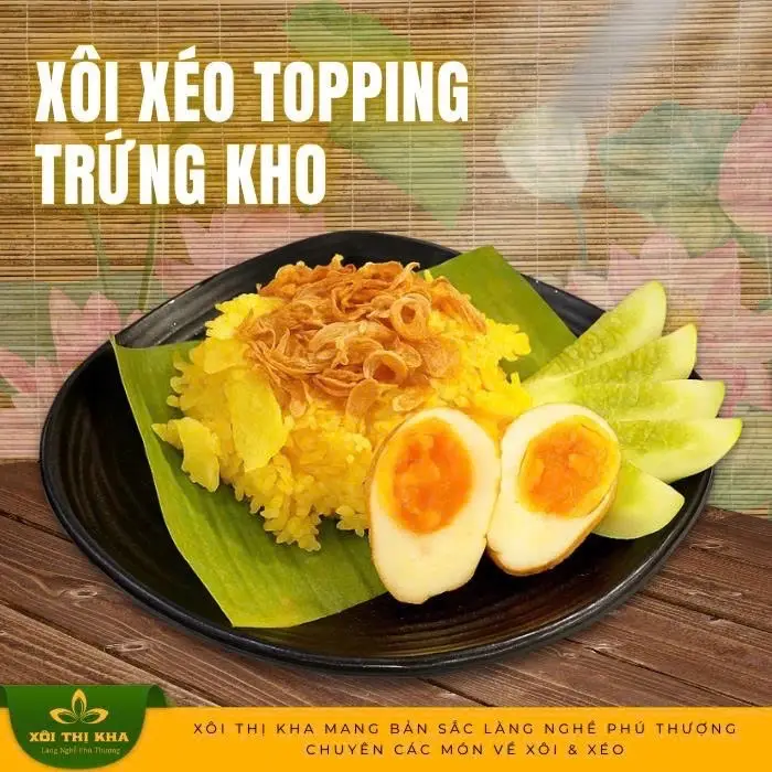 Hình ảnh Xôi Xéo Trứng Kho Lòng Đào