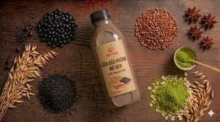 Hình ảnh Sữa mè đen đậu phộng